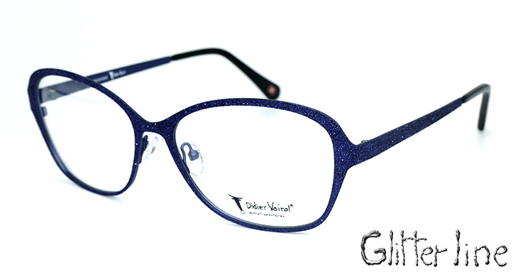 lunettes oversize femmes bleu