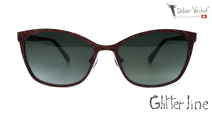 C02f strass rouge lunettes