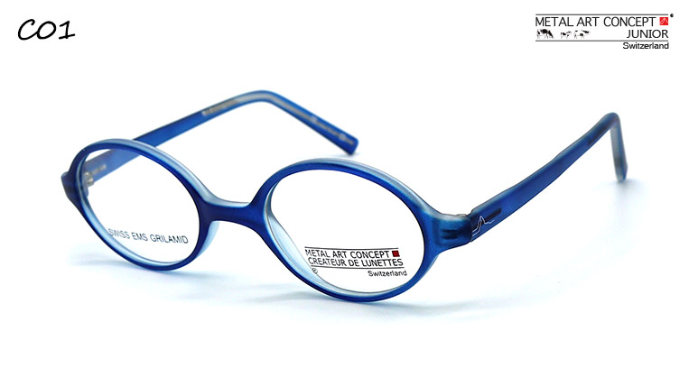 c01 lunette bleu enfant