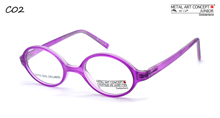 c02 lunettes enfants violette